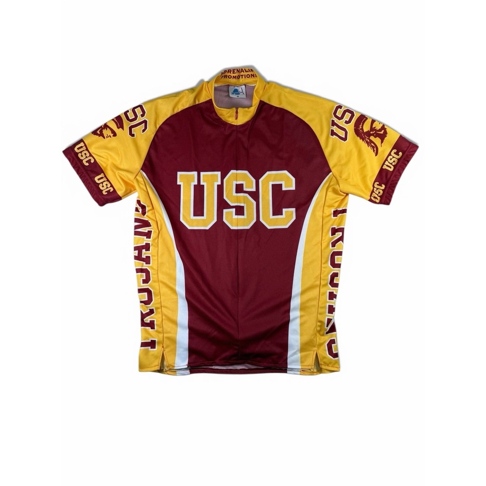 Adrenaline Promotions USC cycling Jersey Trojans size M